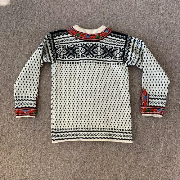 Dale of Norway Black and Cream Nordic Sweater - Picture 6 of 9